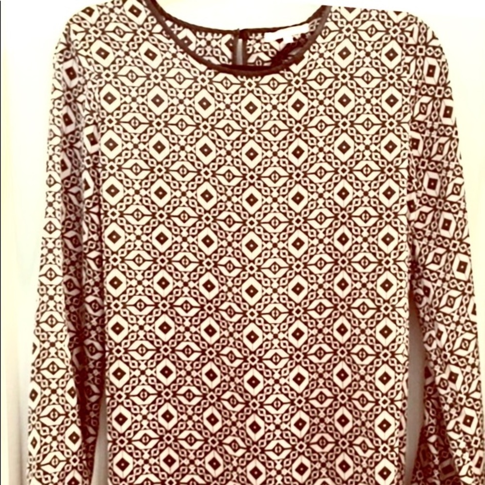 Vince Camuto Print Blouse NWOT